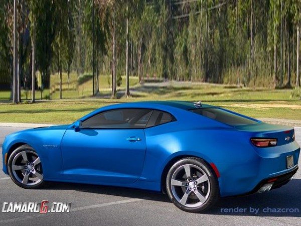 2016 Chevrolet Camaro Render (1)