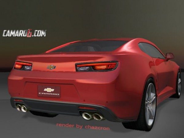 2016 Chevrolet Camaro Render (4)