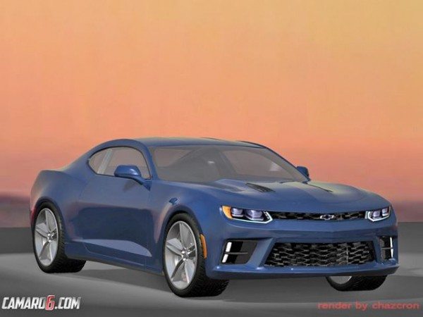 2016 Chevrolet Camaro Render (6)