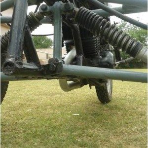Anvitha reverse leaning trike
