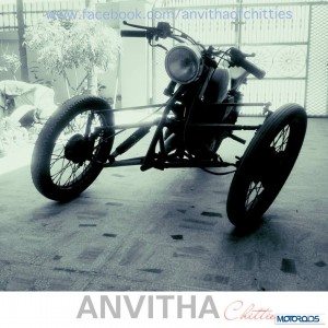 Anvitha reverse leaning trike
