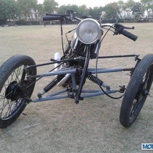 Anvitha reverse leaning trike