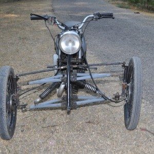 Anvitha reverse leaning trike