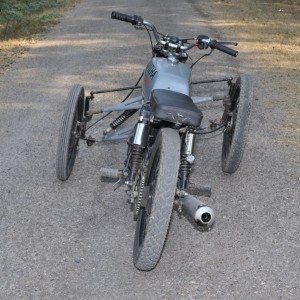 Anvitha reverse leaning trike
