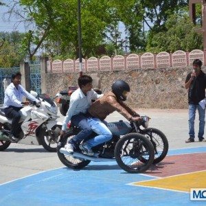 Anvitha reverse leaning trike