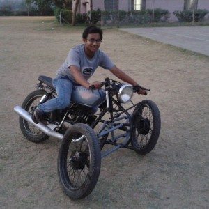 Anvitha reverse leaning trike