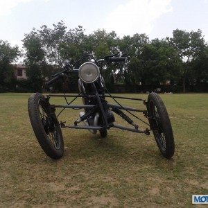 Anvitha reverse leaning trike