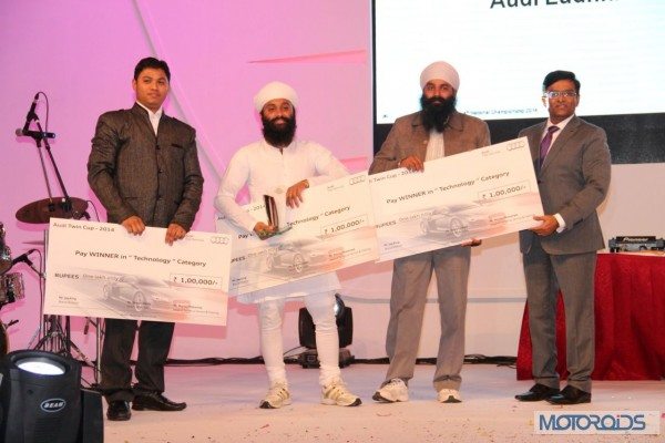 Audi India winning team in Technology Category - Audi Ludhiana