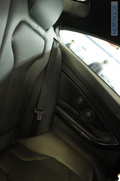 BMW M4 Rear Seat