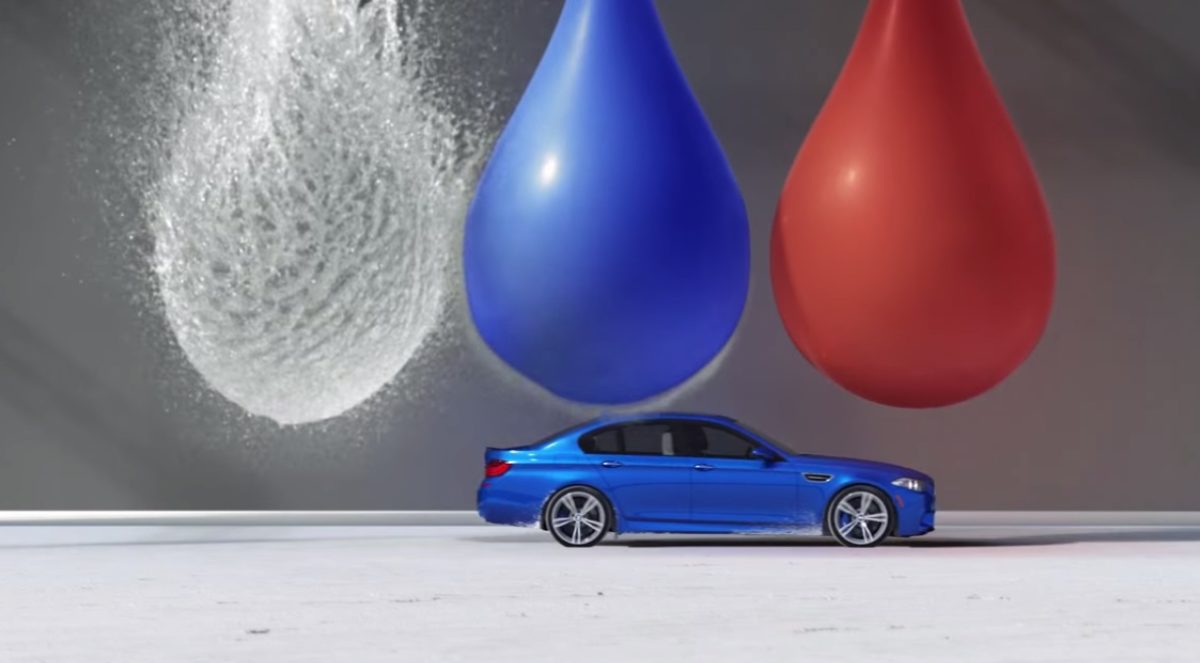 BMW M Bullet commercial