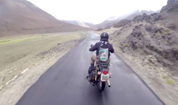 Bullet in Leh Ladakh