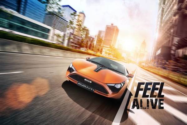 DC Avanti tagline feel alive