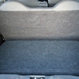 Datsun GO rd row folded