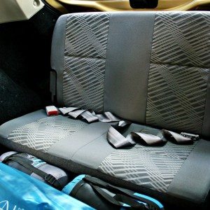 Datsun GO rd row seat
