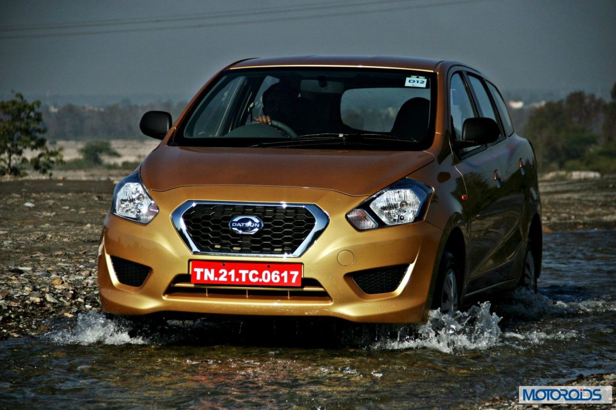 Datsun GO action front