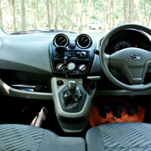 Datsun GO dashboard view