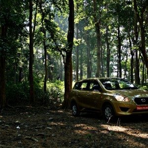 Datsun GO front right  quarters