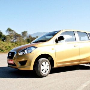 Datsun GO left corner