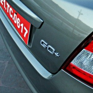 Datsun GO rear badge