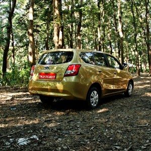 Datsun GO rear right  quarters