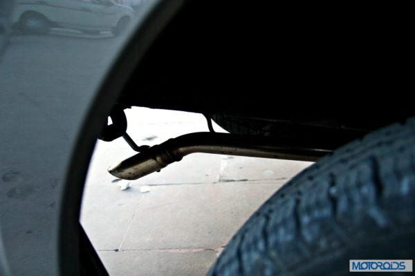 Datsun GO+rear wheel arch