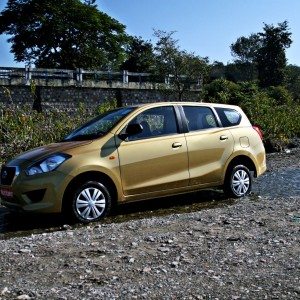 Datsun GO side profile left