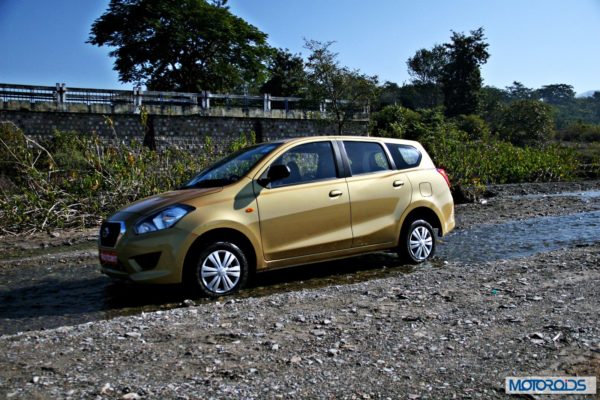 Datsun GO+ side profile left