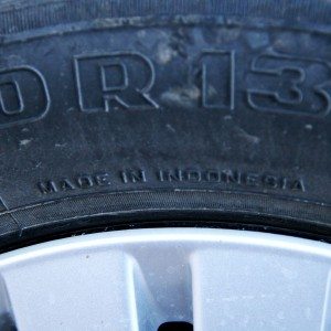 Datsun GO tyre