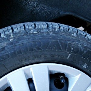 Datsun GO tyre
