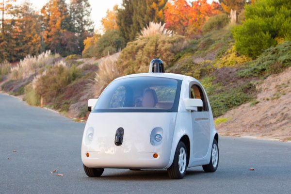 Google self driving car working prototype