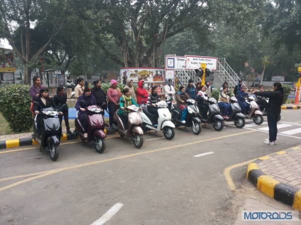 Honda-Dream Riding-training-at-Honda-Traffic-Training-Park-Delhi (1)