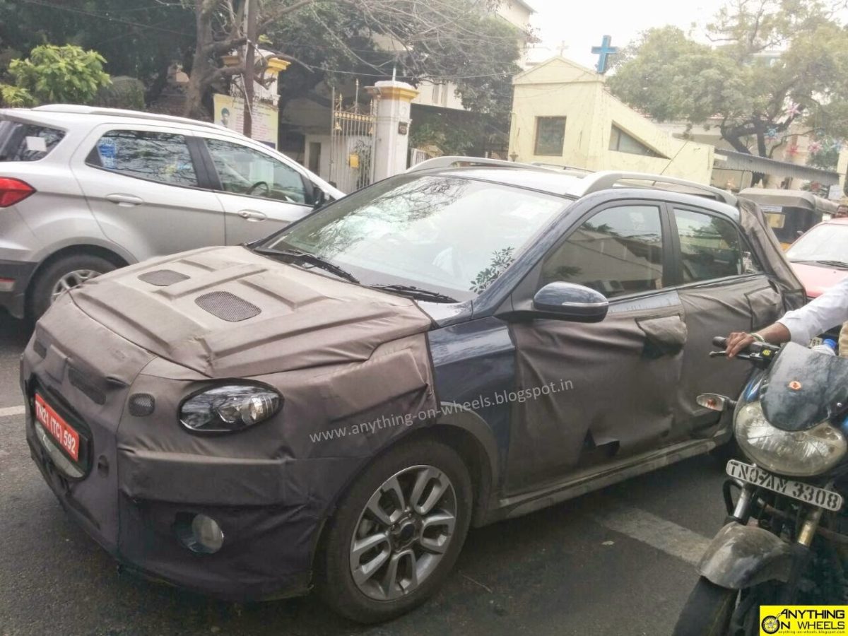 Hyundai Elite i Cross Test Mule Chennai
