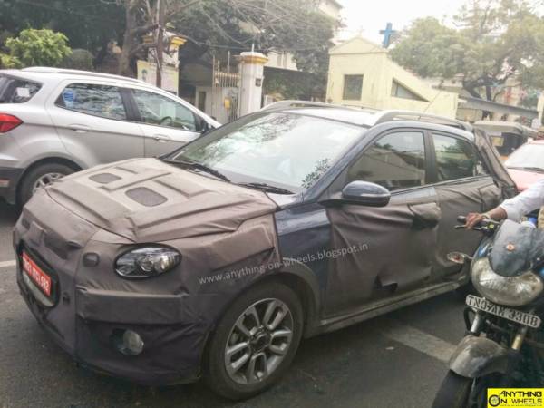 Hyundai-Elite-i20-Cross-Test-Mule-Chennai-1