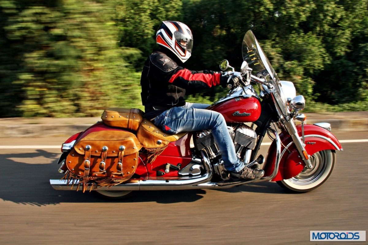 Indian Chief Vintage Review Action Shots