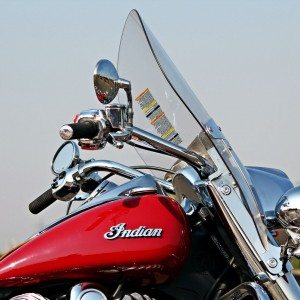 Indian Chief Vintage Review Details Handlebar Windshield