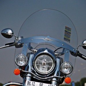 Indian Chief Vintage Review Details Headlights Windscreen