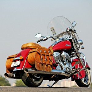 Indian Chief Vintage Review Still Images Rear Three Quarter View