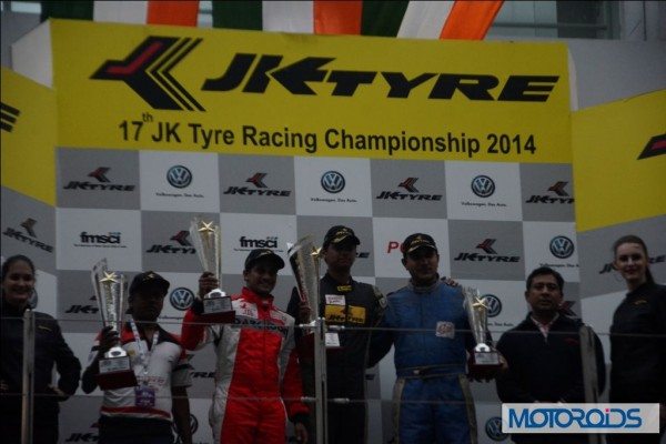 JK Racing India Series champion (3)