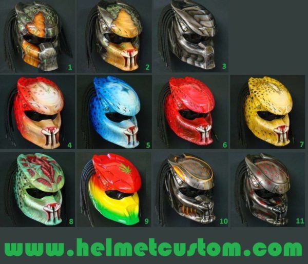 Preadtor Helmets (4)