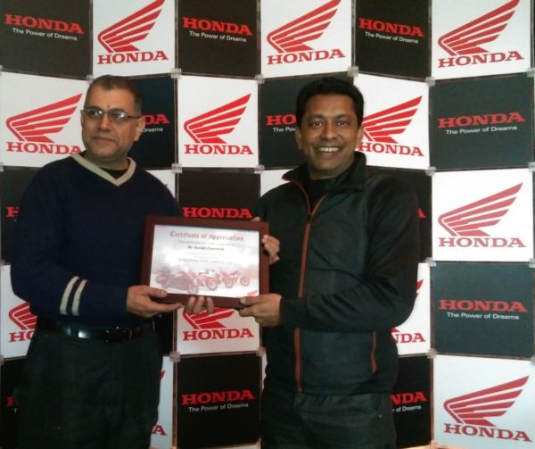 Surajit Pramanik - Honda Big Bike Rider in India (1)