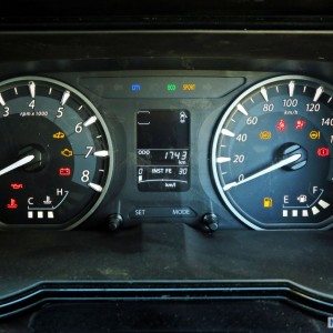 Tata Bolt instrument console