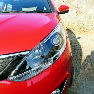 Tata Bolt smoked headlamps