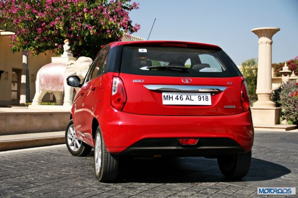 Tata Bolt still red rear (2)