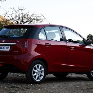 Tata Bolt still red rear