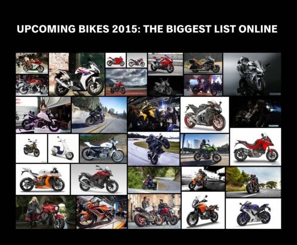 Upcoming Motorcycles 2015 - Collage