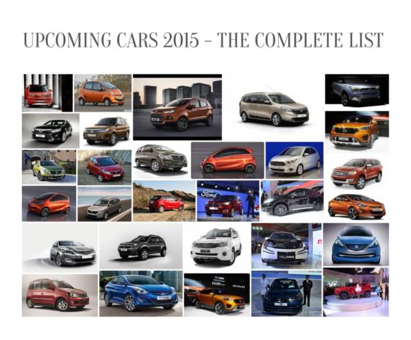 Upcoming cars