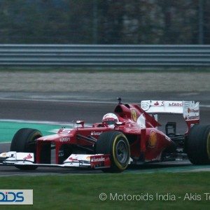 Vettel Ferrari testing Fiorano