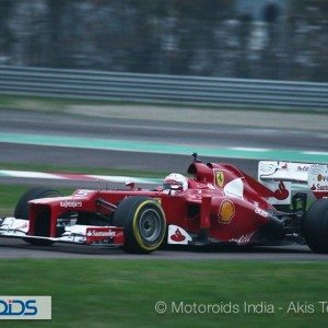 Vettel Ferrari testing Fiorano