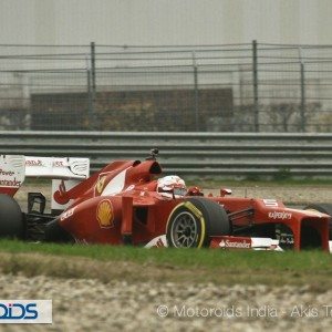 Vettel Ferrari testing Fiorano