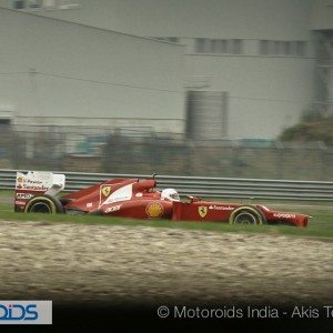 Vettel Ferrari testing Fiorano